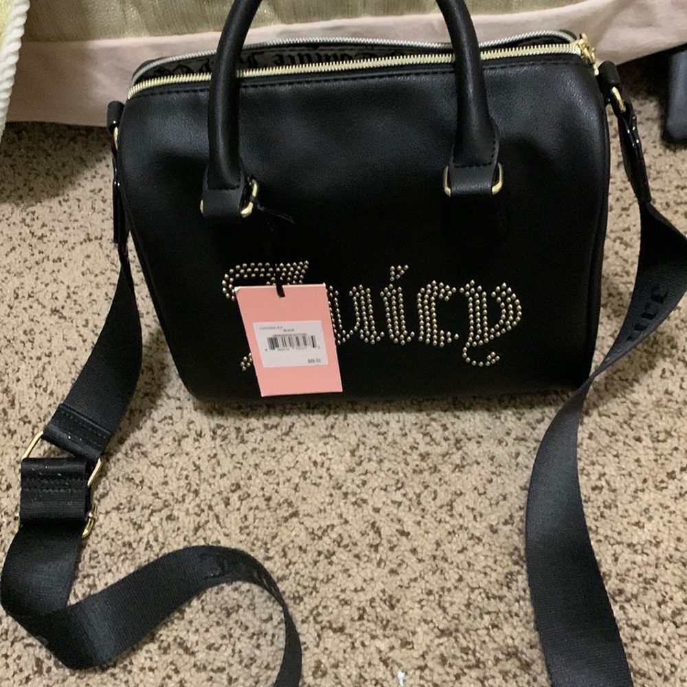 NWT!!! Juicy Couture Black Obsession Satchel!